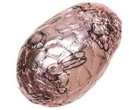 (image for) Praline Filled Egg (Milk Chocolate) Pink Foil