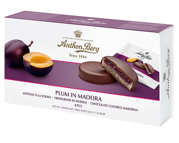 (image for) Anthon Berg Plum in Madeira 220g